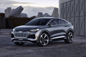 Audi Q4 Sportback e-tron Concept 2020 года 